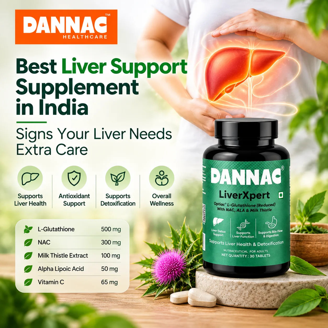 Best Liver Support Supplement in India: Signs Your Liver Needs Extra Care